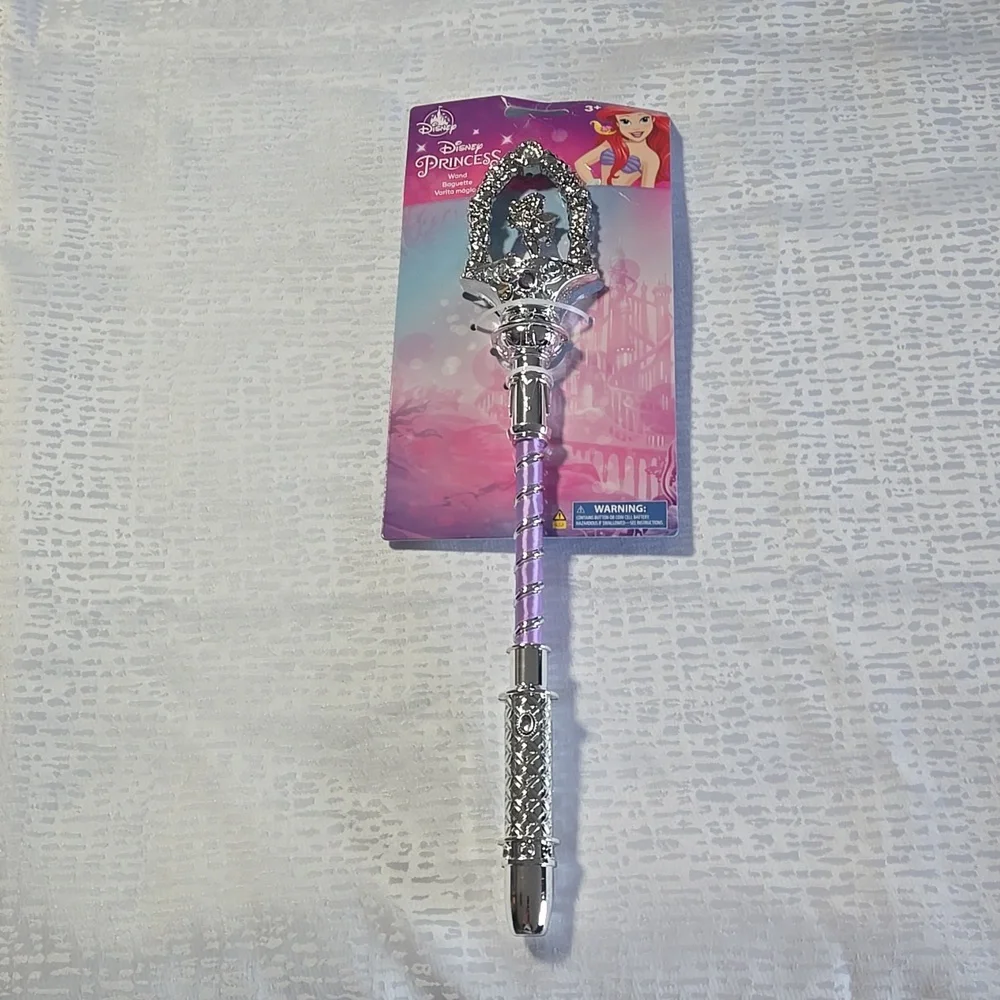 Disney Light up Princess Ariel wand The Little Mermaid